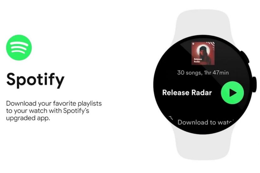 Spotify Wear OS Uygulamasına Çevrimdışı Dinleme Özelliği Geldi