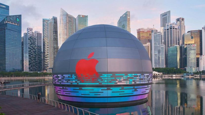 Apple , Su Üzerinde Duran İlk Mağazasını Singapur&#039;da Açacak!